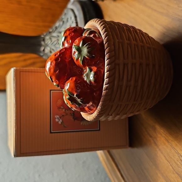 1985 Avon Summer Fruit Collection Condiment Jar - Picture 1 of 7